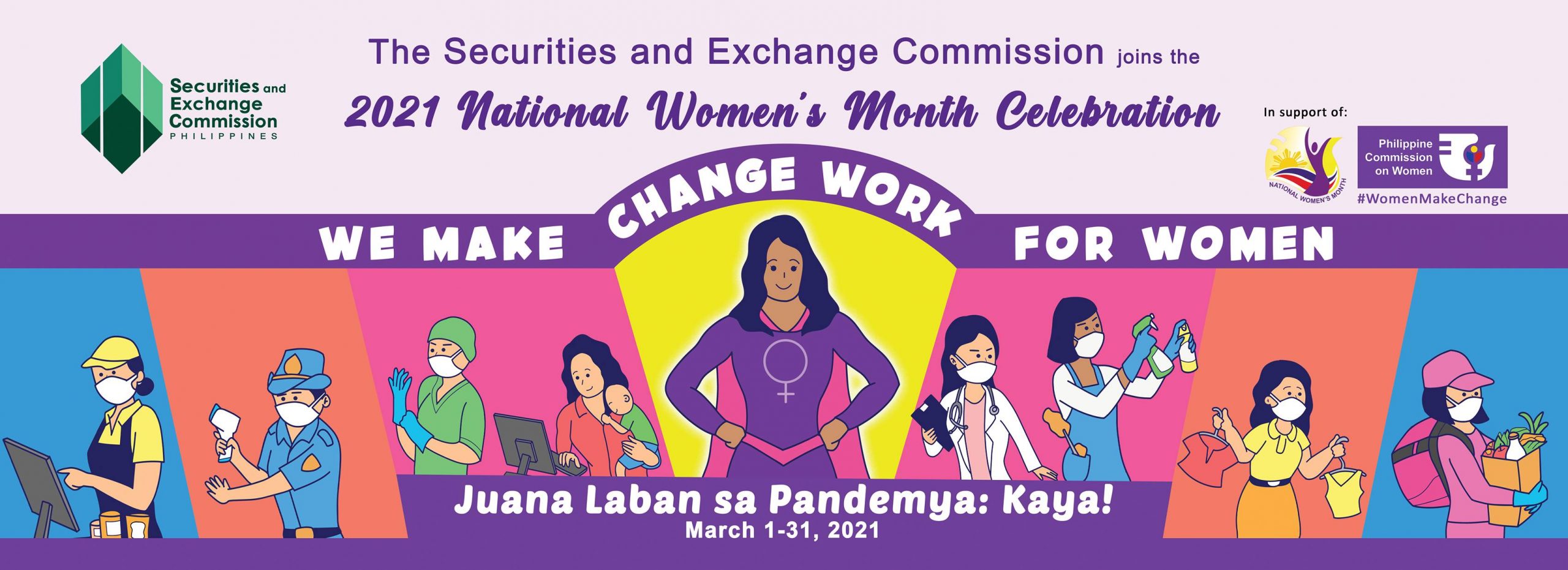 2021 National Women's Month Celebration